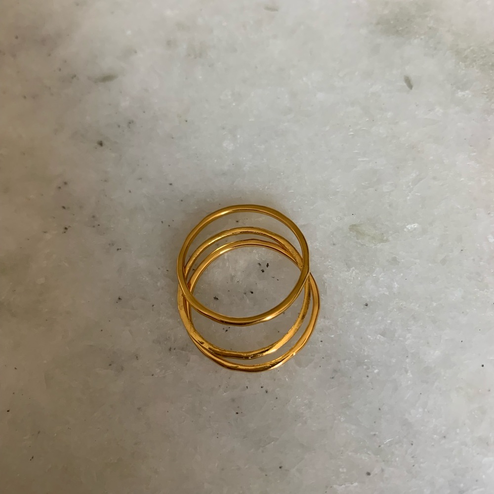 Gorjana - G ring set